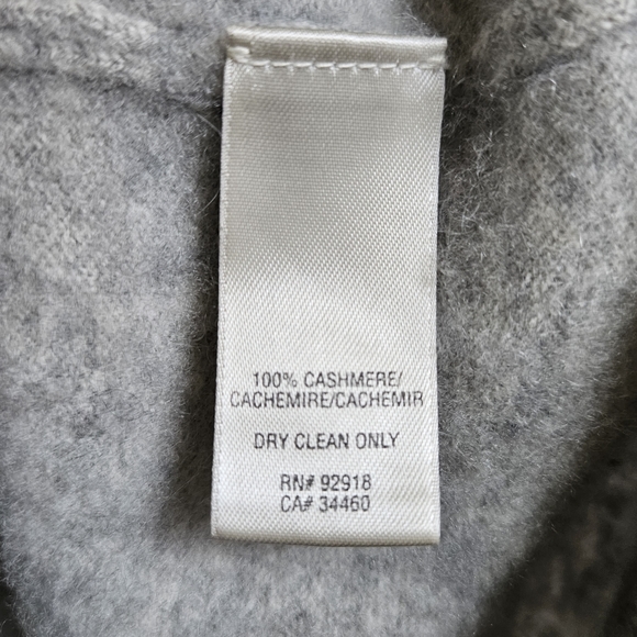 Juicy Couture Cashmere Dress Gray Fits S/M - Picture 5 of 6